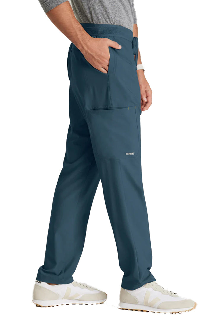 Grey's Anatomy™ Evolve By Barco Highland 5-Pocket Slim Straight Scrub Pant-Steel