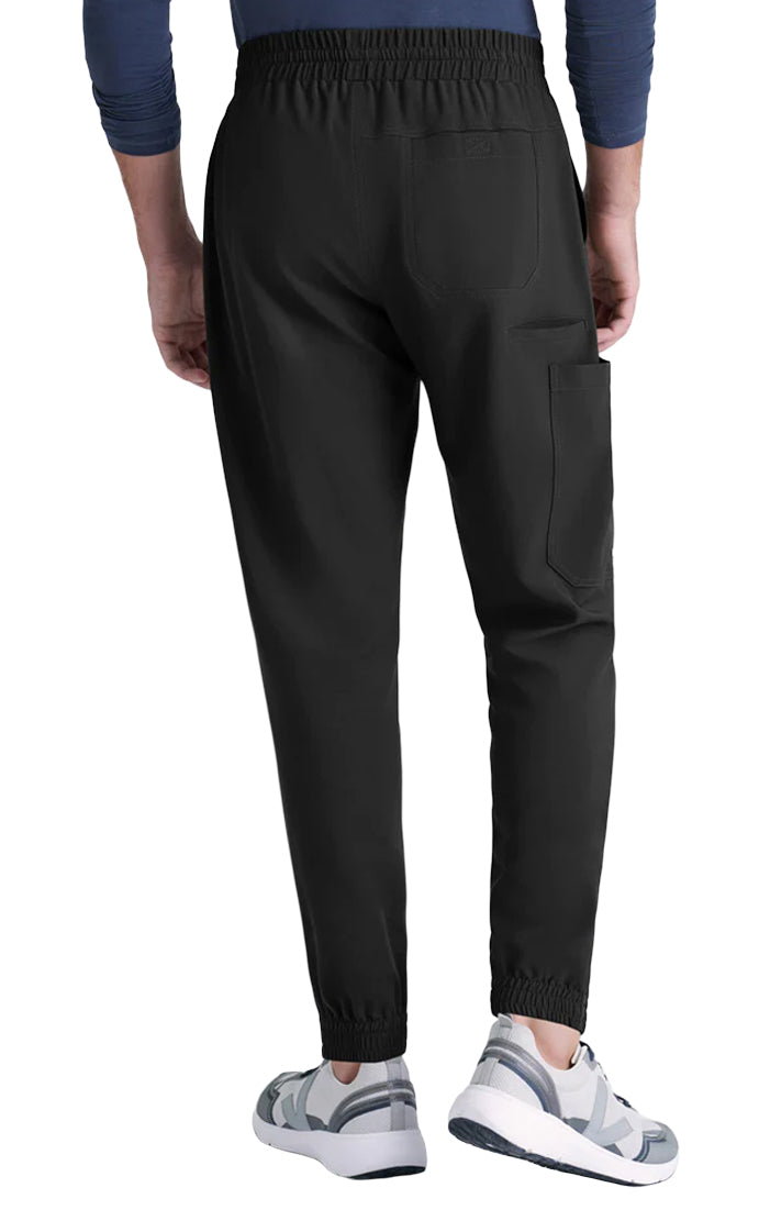 Grey's Anatomy™ Evolve by Barco 5-Pocket Elastic Jogger Pant-Short-Black