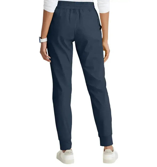 Barco One™ by Barco Boost 3-Pocket Mid-Rise Jogger Scrub Pant-Steel