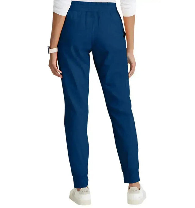 Barco One™ by Barco Boost 3-Pocket Mid-Rise Jogger Scrub Pant-Indigo