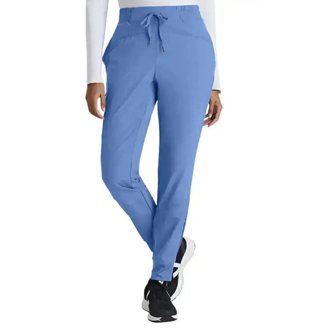 Barco One™ by Barco Boost 3-Pocket Mid-Rise Jogger Scrub Pant-Ciel Blue