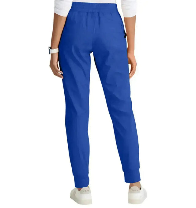 Barco One™ by Barco Boost 3-Pocket Mid-Rise Jogger Scrub Pant-Cobalt