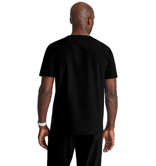 Barco One™ by Barco Velocity 2-Pocket V-Neck Scrub Top-Black
