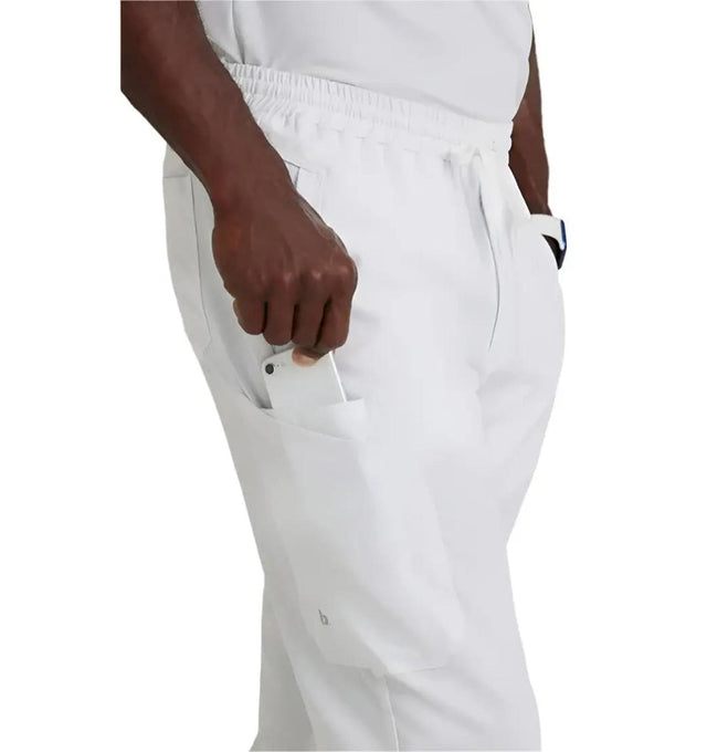 Barco Unify™ by Barco RALLY 6-POCKET JOGGER SCRUB PANT-White