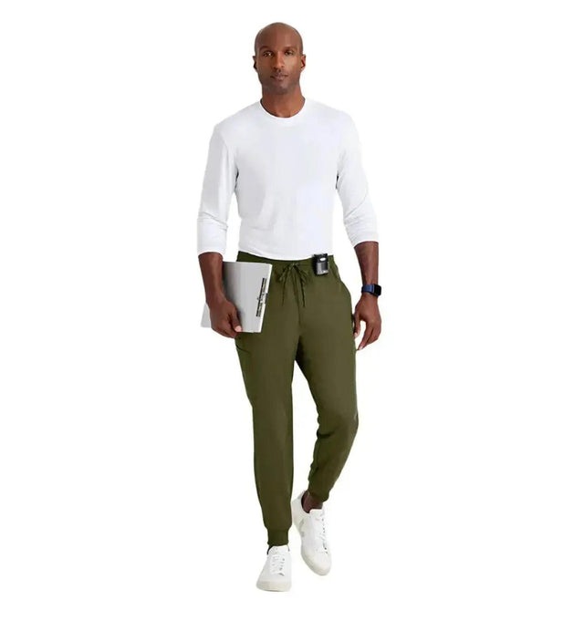 Barco Unify™ by Barco RALLY 6-POCKET JOGGER SCRUB PANT-Olive