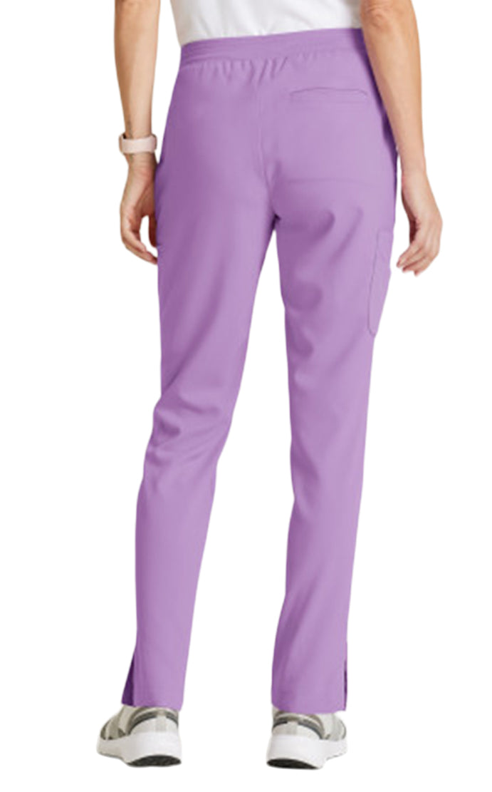 Grey's Anatomy™ Stretch by Barco Serena 7-Pocket Mid-Rise Tappered Leg Scrub Pant-Purple Fressia