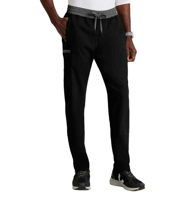 Grey's Anatomy™Strech by Barco Nathan 7-Pocket Slim Straight Leg Scrub Pant-Black
