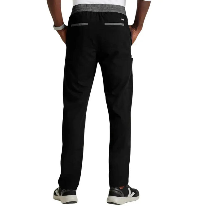 Grey's Anatomy™Strech by Barco Nathan 7-Pocket Slim Straight Leg Scrub Pant-Black