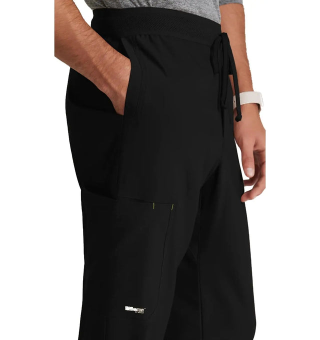 Grey's Anatomy™ Evolve By Barco Highland 5-Pocket Slim Straight Scrub Pant-Black