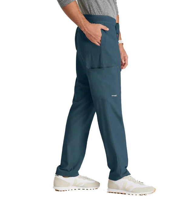 Grey's Anatomy™ Evolve By Barco Highland 5-Pocket Slim Straight Scrub Pant-Steel