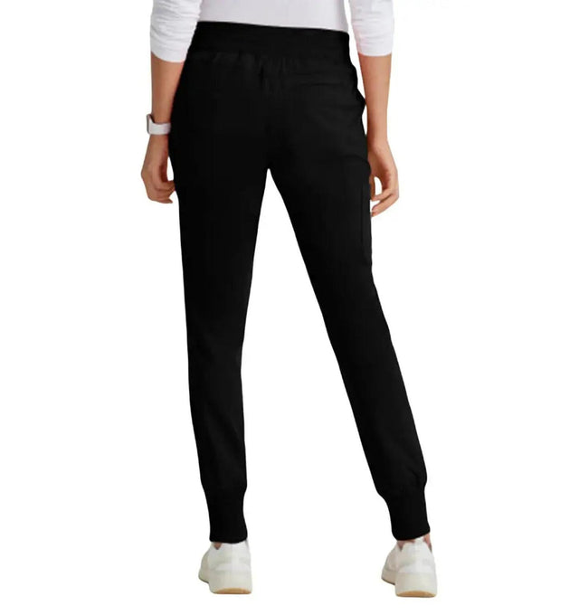 Grey's Anatomy Stretch™ by Barco Eden 5-Pocket Mid Rise Jogger Scrub Pant-Black