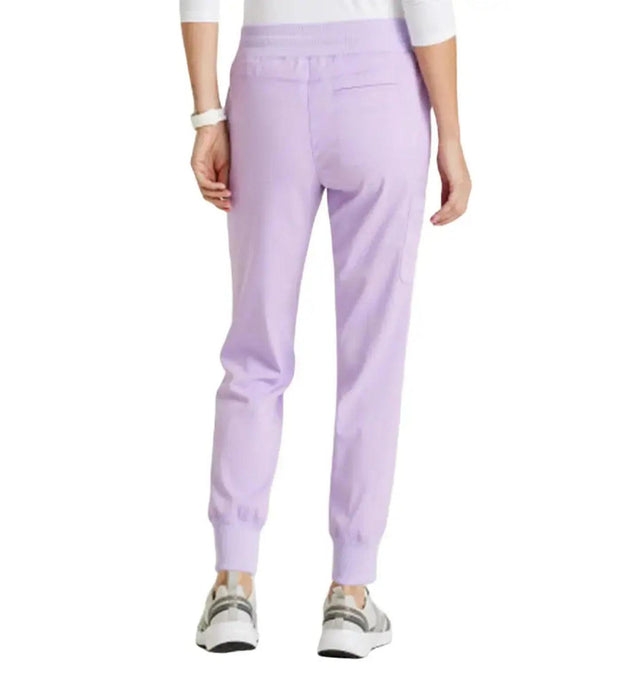 Grey's Anatomy Stretch™ by Barco Eden 5-Pocket Mid Rise Jogger Scrub Pant-fressia