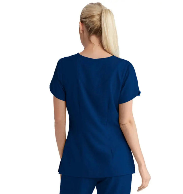 Grey's Anatomy™ by Barco Cora 4-Pocket Scrub Top-Bahama