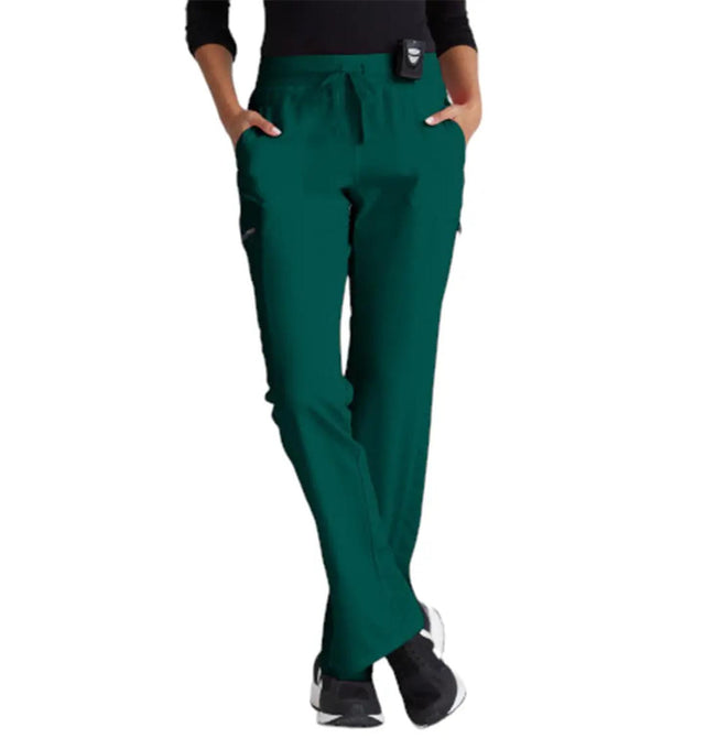 Barco 3PKT BK Logoelastic Cargo Pant-Hunter Green