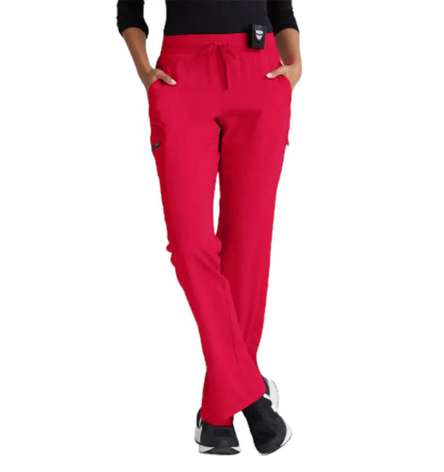Barco 3PKT BK Logoelastic Cargo Pant-Scarlet Red