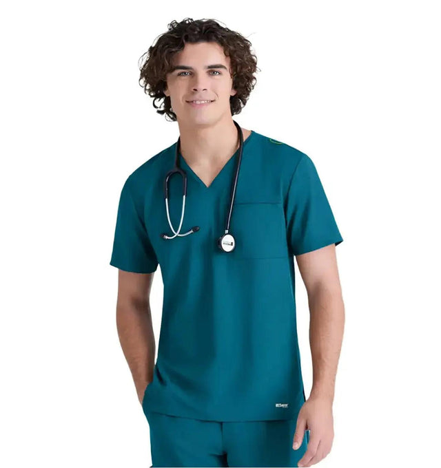 Grey's Anatomy™ Evolve by Barco Journey 1-Pocket CICLO® Scrub Top-Bahama