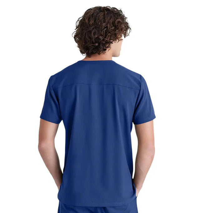 Grey's Anatomy™ Evolve by Barco Journey 1-Pocket CICLO® Scrub Top-Indigo
