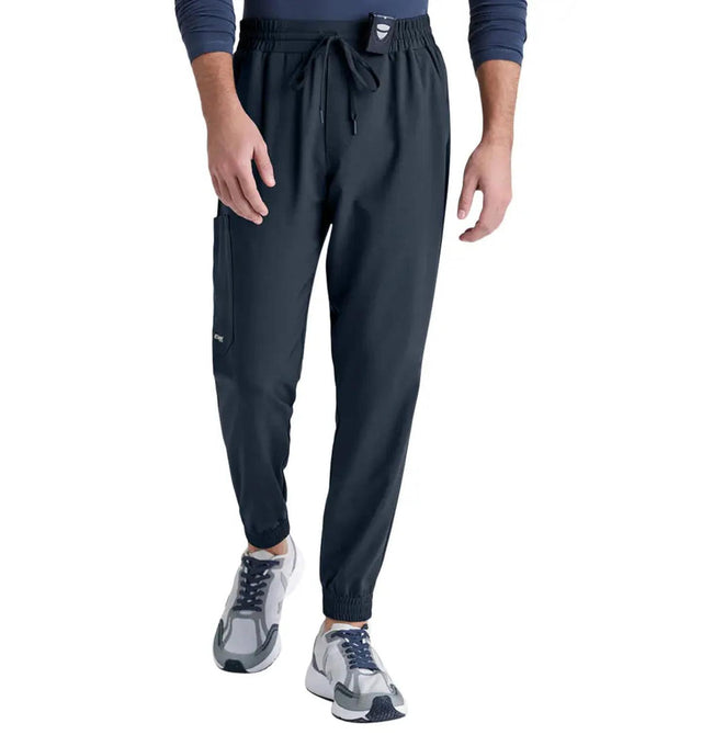 Grey's Anatomy™ Evolve by Barco 5-Pocket Elastic Jogger Pant-Steel
