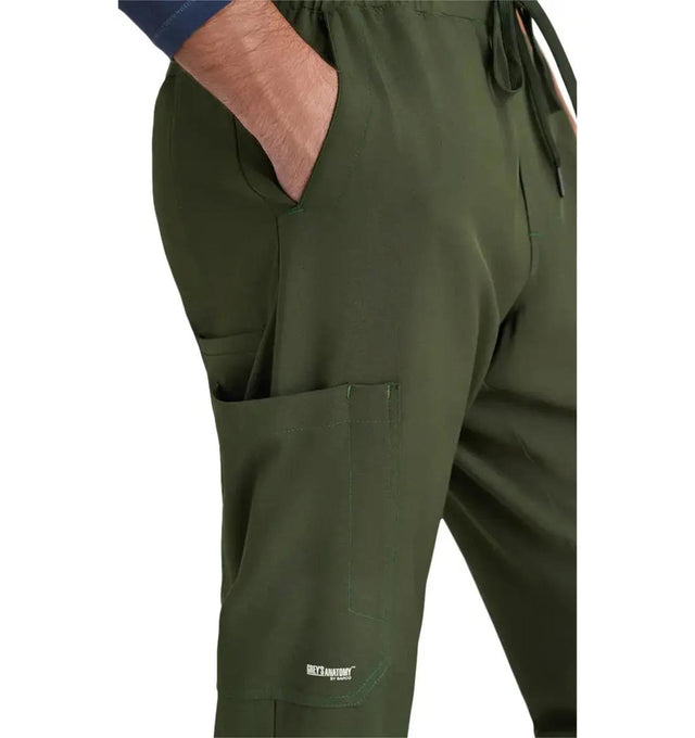 Grey's Anatomy™ Evolve by Barco 5-Pocket Elastic Jogger Pant-Short-Fern