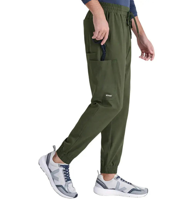 Grey's Anatomy™ Evolve by Barco 5-Pocket Elastic Jogger Pant-Short-Fern