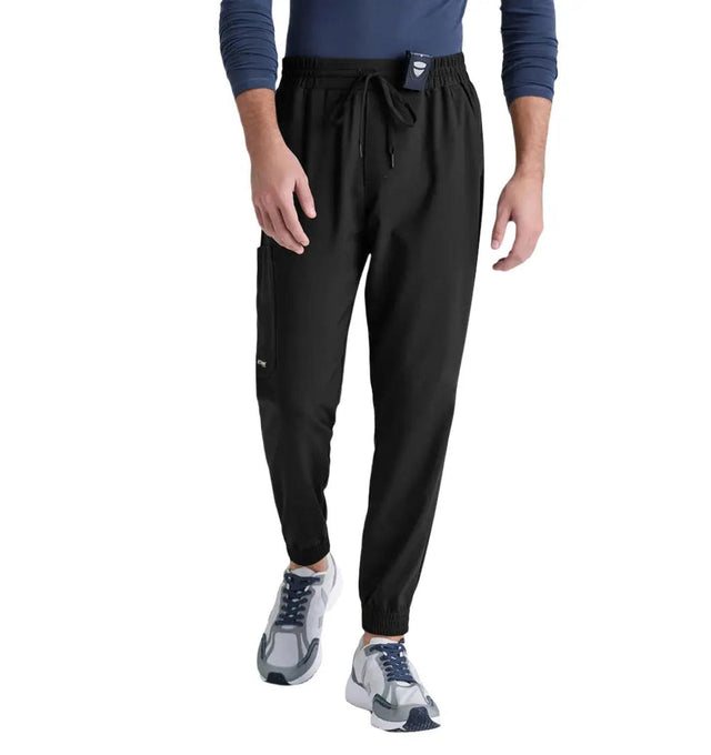 Grey's Anatomy™ Evolve by Barco 5-Pocket Elastic Jogger Pant-Black