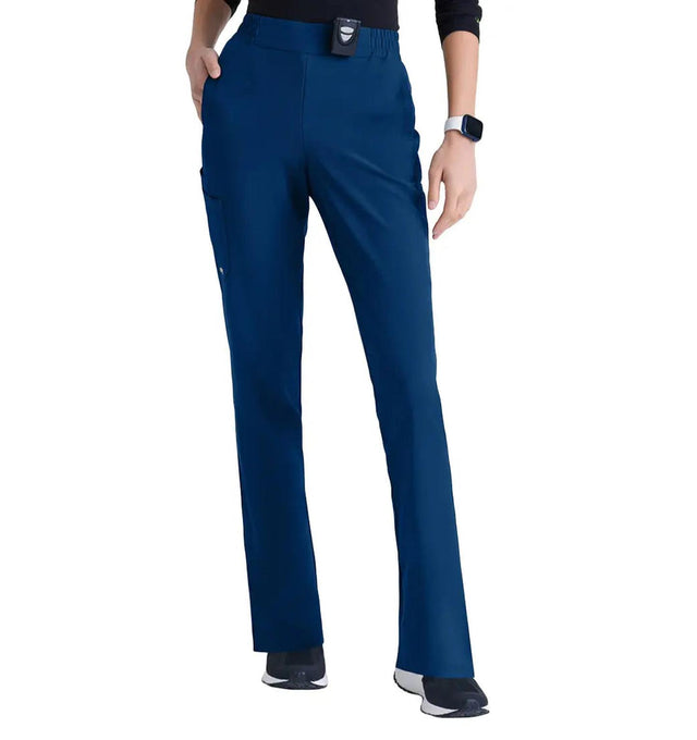 Grey's Anatomy™ Evolve by Barco Terra 6-Pocket Mid-Rise CICLO®Leg Pant-Petite-Indigo
