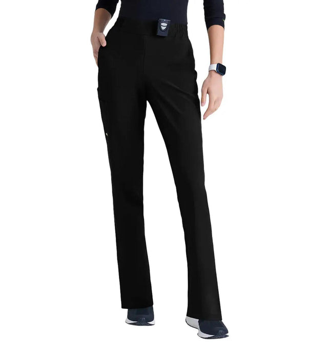 Grey's Anatomy™ Evolve by Barco Terra 6-Pocket Mid-Rise CICLO®Leg Pant-Petite-black