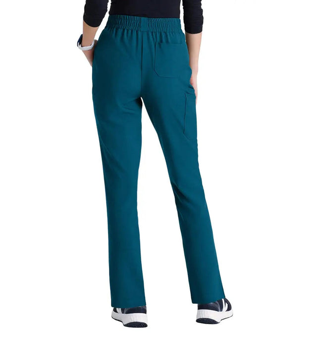 Grey's Anatomy™ Evolve by Barco Terra 6-Pocket Mid-Rise CICLO®Leg Pant-Petite-Bahama
