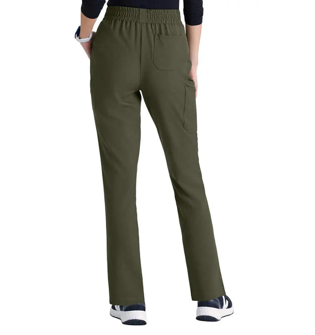 Grey's Anatomy™ Evolve by Barco Terra 6-Pocket Mid-Rise CICLO®Leg Pant-Petite-Fern