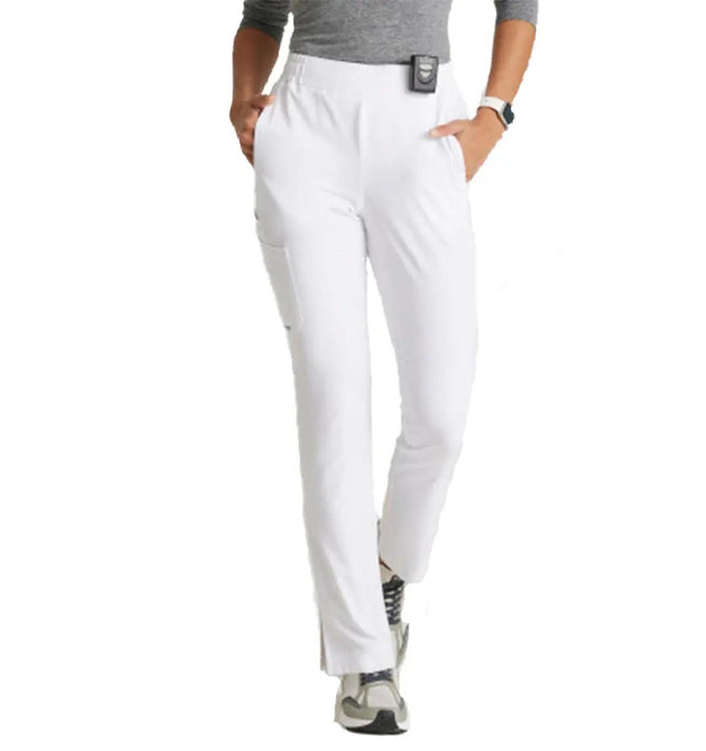 Grey's Anatomy™ Evolve by Barco Terra 6-Pocket Mid-Rise CICLO®Leg Pant-Petite-White