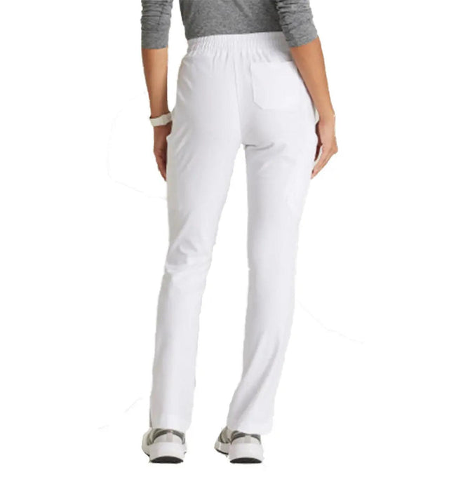 Grey's Anatomy™ Evolve by Barco Terra 6-Pocket Mid-Rise CICLO®Leg Pant-Petite-White