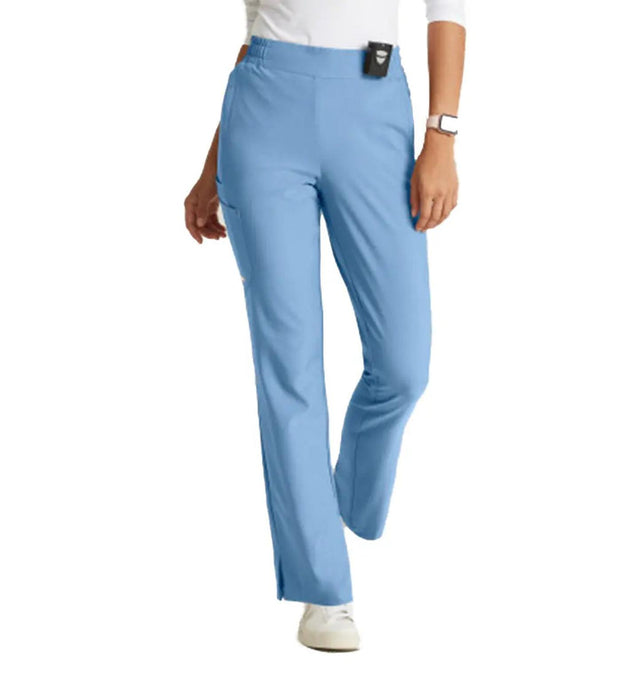 Grey's Anatomy™ Evolve by Barco Terra 6-Pocket Mid-Rise CICLO®Leg Pant-Petite-Ceil Blue