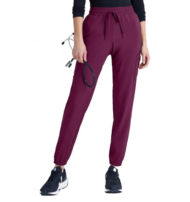 Grey's Anatomy™ Evolve by Barco Terra 6-Pocket Mid-Rise CICLO®-Wine