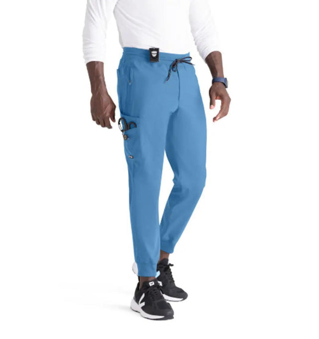 Barco M5PKT ELSTC WST ZIP PKT JOGGER PANT-CEIL BLUE