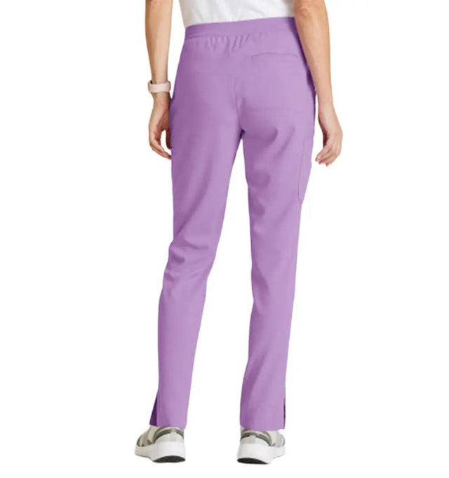Grey's Anatomy™ Stretch by Barco Serena 7-Pocket Mid-Rise Tappered Leg Scrub Pant-Purple Fressia