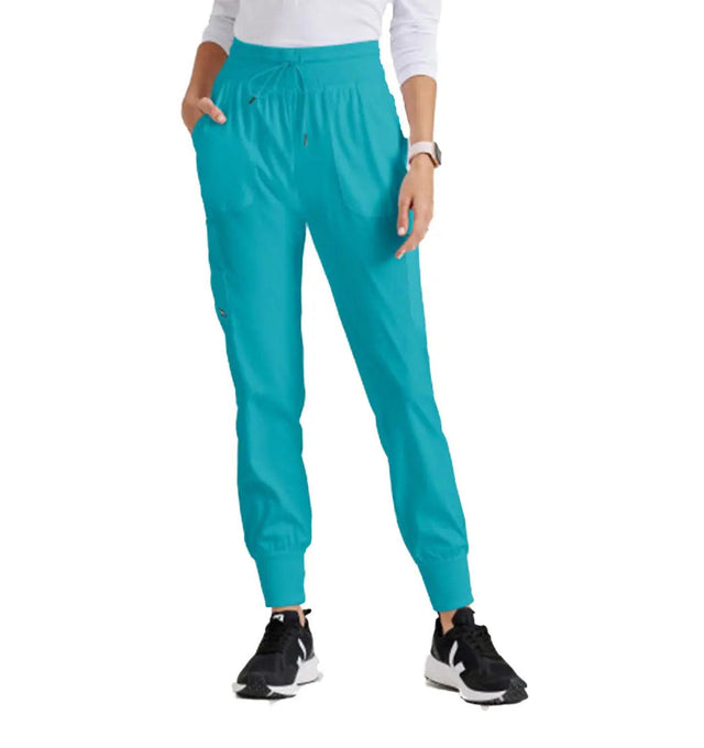 Grey's Anatomy™ Stretch by Barco 7-Pocket Jogger Pant-Teal