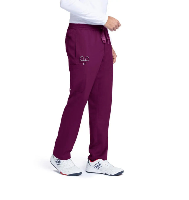 Grey's Anatomy™ Classic GRP558 Barco M5pkt Elas Cntr Drawcord Pant-Wine