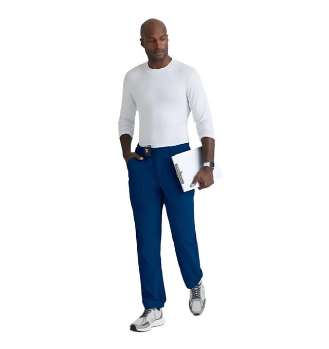 Barco One™ by Barco Amplify 7-Pocket Zip-Fly Scrub Pant-Indigo