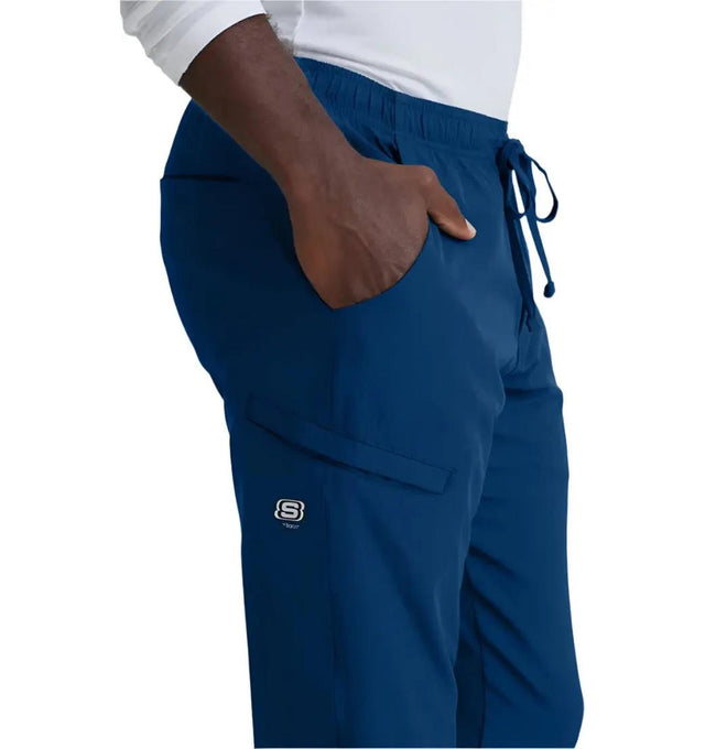 Skechers™ Vitality by Barco Crew 4-Pocket Jogger Scrub Pant - Navy