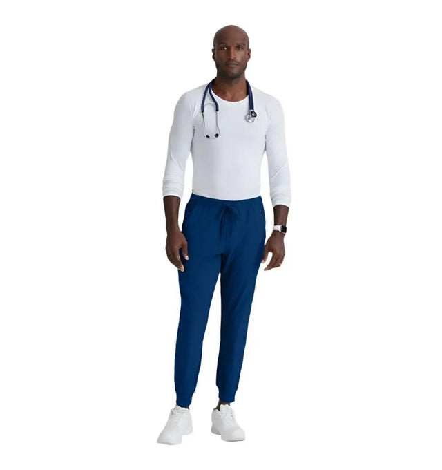 Skechers™ Vitality by Barco Crew 4-Pocket Jogger Scrub Pant - Navy