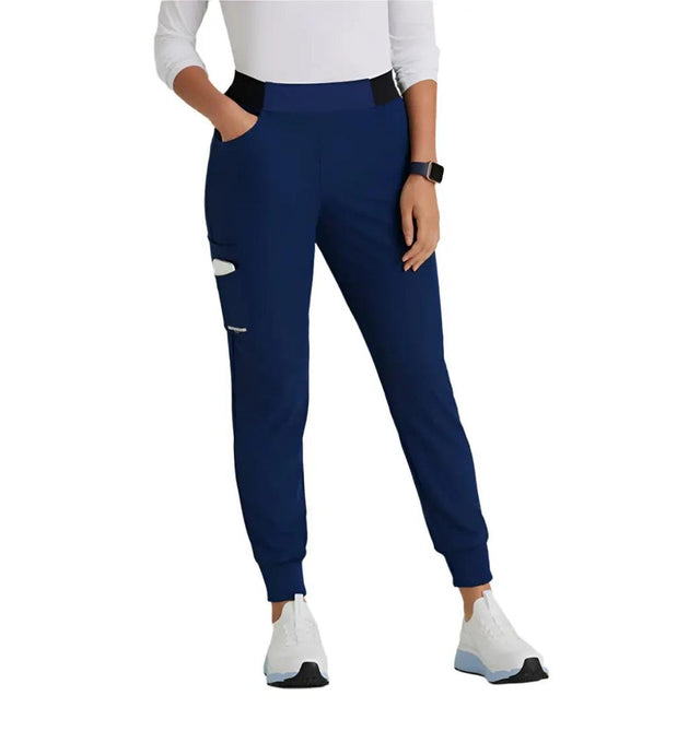 Skechers™ Vitality by Barco Electra 5-Pocket Mid-Rise Jogger Scrub Pant - Navy