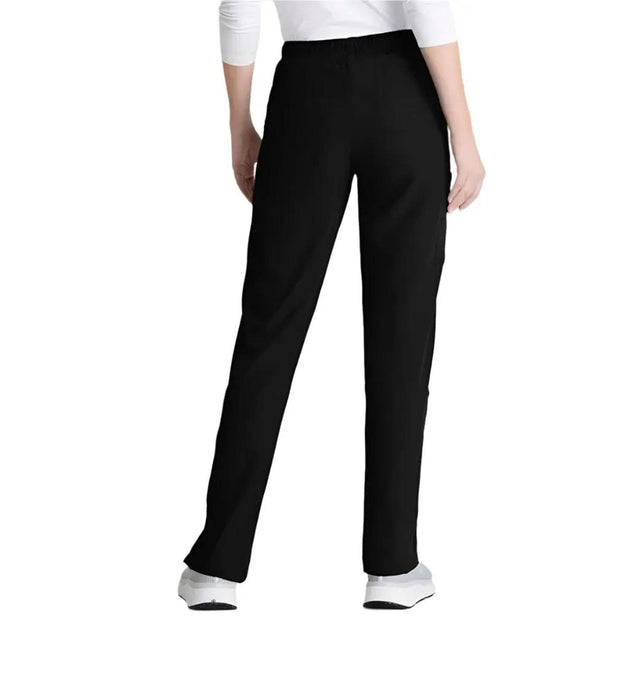 Skechers™ Vitality by Barco Charge 4 Pocket Mid-Rise Tapered Leg Scrub Pant - Black