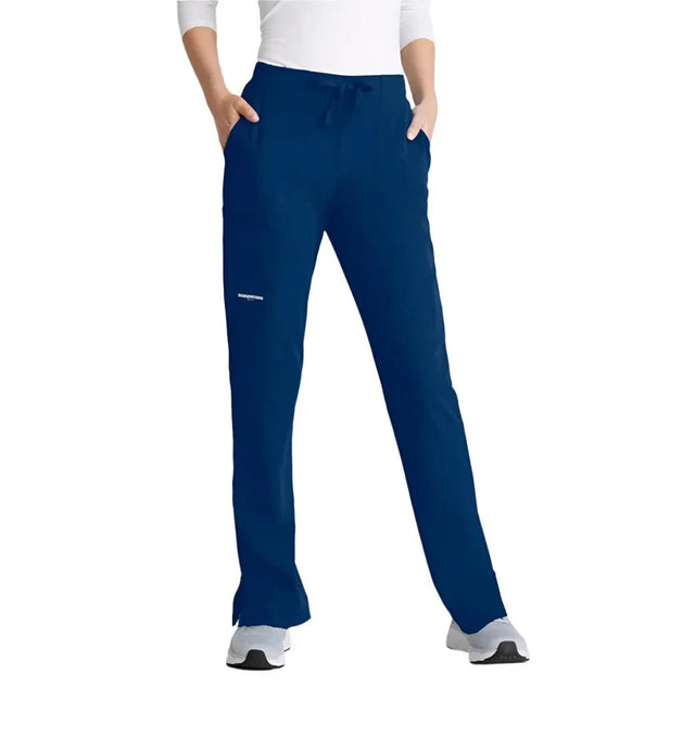 Skechers™ Vitality by Barco Charge 4 Pocket Mid-Rise Tapered Leg Scrub Pant - Navy