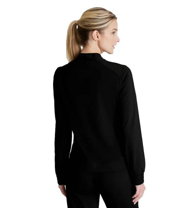 Skechers™ by Barco Slip-ins Contour 3-Pocket Front Zipper Warm Up - Black