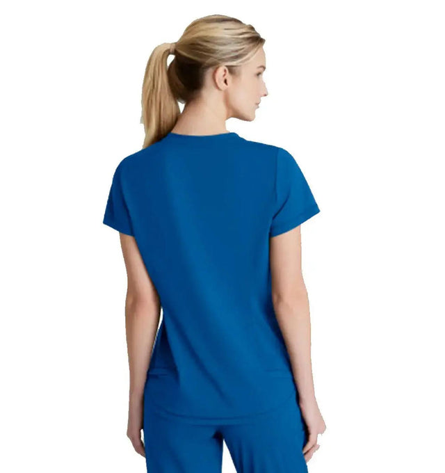 Skechers™ by Barco Slip-ins FLOW 1-POCKET TULIP HEM TOP - New Royal