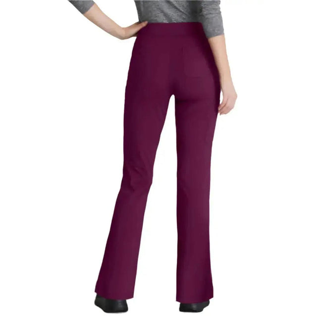 Skechers™ by Barco Slip-ins Glide 4-Pocket Fit and Flare Pant - Wine
