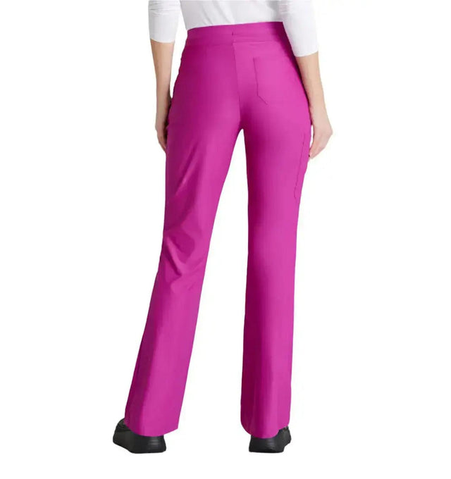 Skechers™ by Barco Slip-ins Glide 4-Pocket Fit and Flare Pant - Deep Magenta