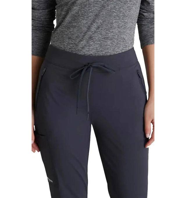 Skechers™ by Barco Slip-ins Glide 4-Pocket Fit and Flare Pant - Pewter