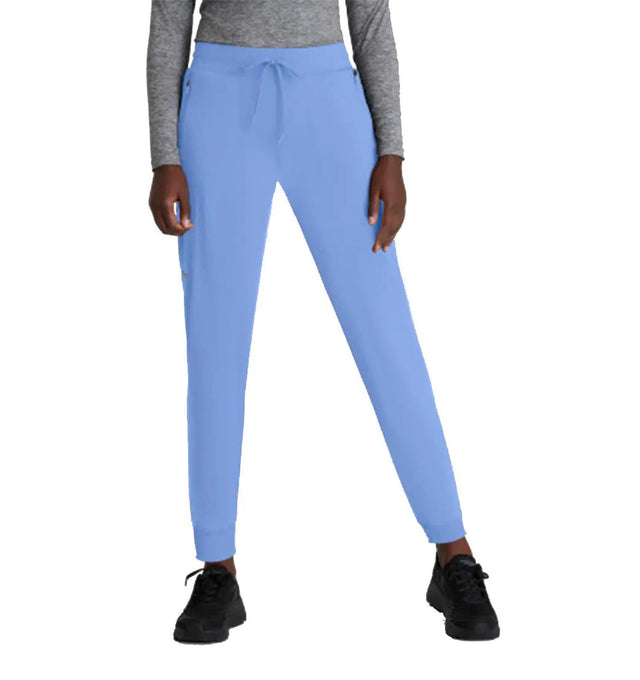 Skechers™ by Barco Slip-ins Pace 5-Pocket Ribbed Cuff Jogger - Ciel Blue