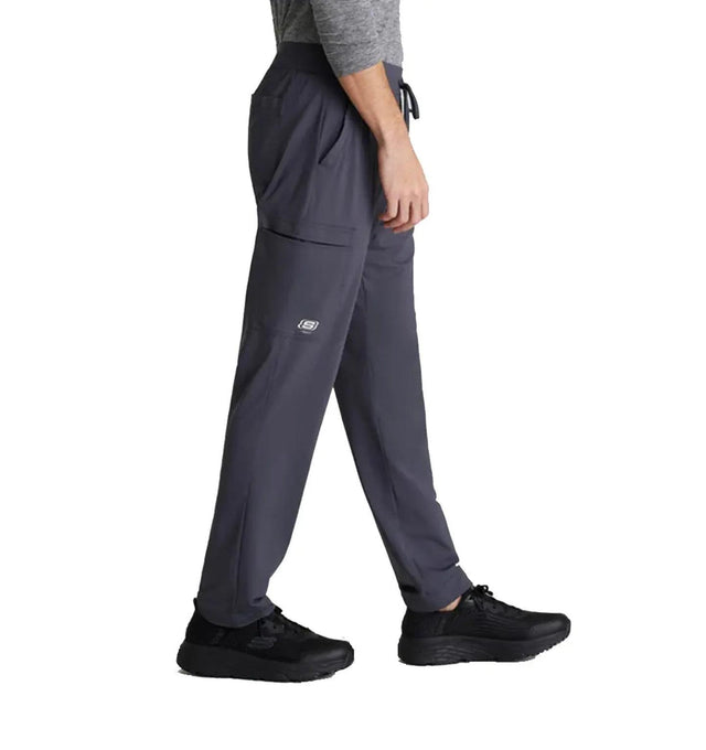 Skechers™ by Barco Slip-ins Rebound 4-Pocket Slim Straight Scrub Pant - Pewter